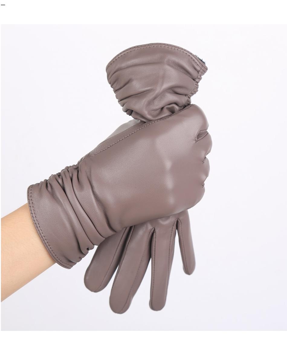Women's Classic Genuine Leather Gloves