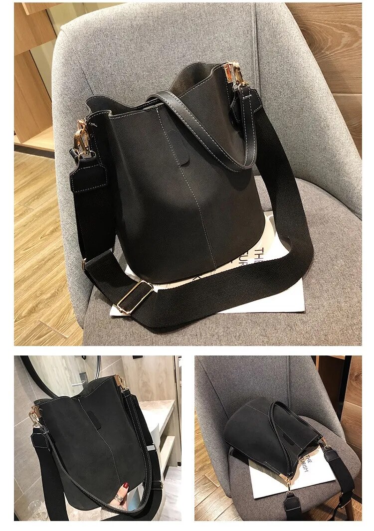 Women's Bucket Shoulder Bag